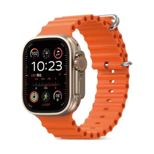 RELÓGIO SMARTWATCH BAZIK PRIME 2.01" W74 PRO MAX DOURADO