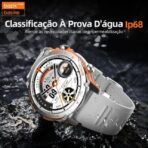 RELÓGIO SMARTWATCH BAZIK PRIME S37 ULTRA MAX CINZA - Imagem 2