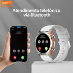 RELÓGIO SMARTWATCH BAZIK PRIME S37 ULTRA MAX CINZA - Imagem 4