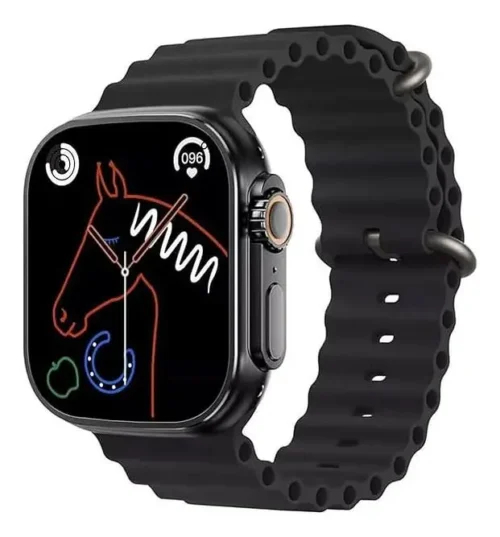 RELÓGIO SMARTWATCH BAZIK PRIME S9 ULTRA PRO PRETO