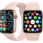 RELÓGIO SMARTWATCH BAZIK W58 DOURADO NFC C/ 5 PULSEIRAS