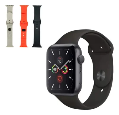 RELÓGIO SMARTWATCH N9 MAX COM 3 PULSEIRAS PRETO